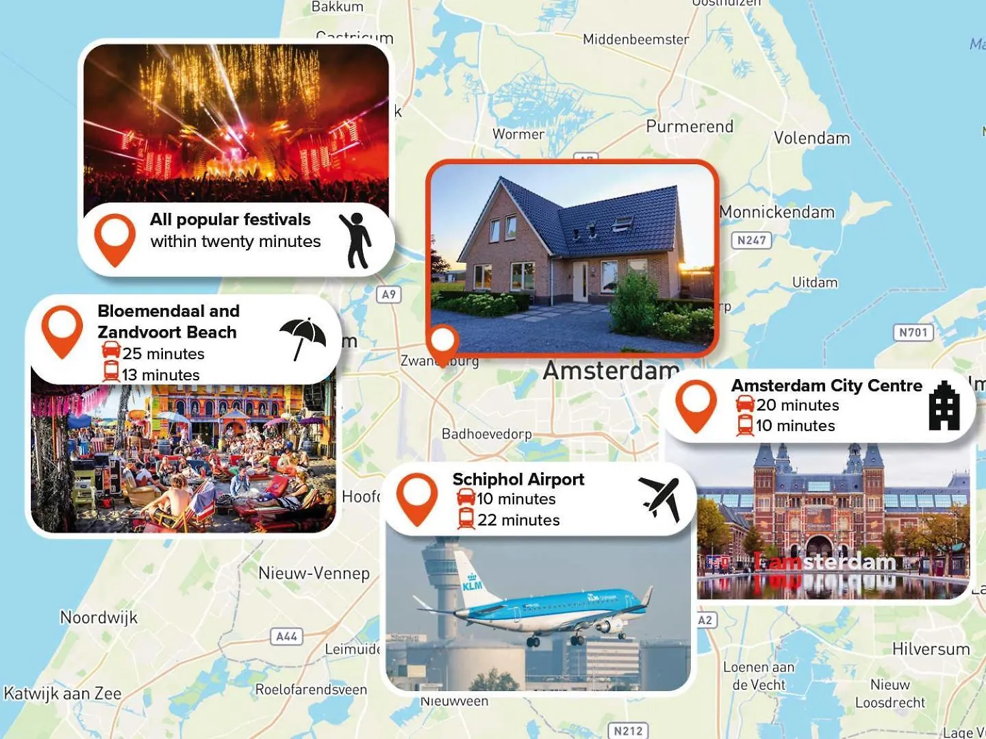 Amsterdam Group Stay - Jacuzzi, Sauna & Cinema Zwanenburg 0*,