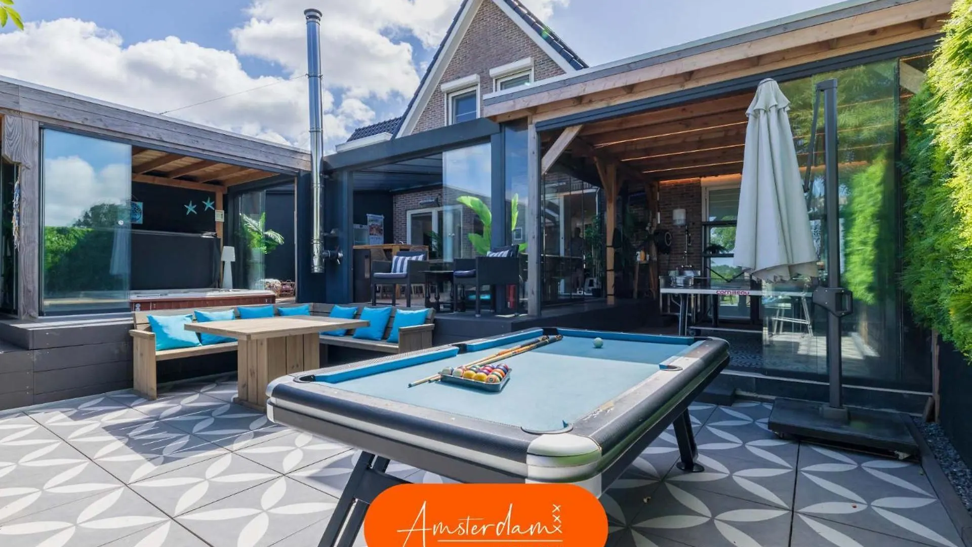 Amsterdam Group Stay - Jacuzzi, Sauna & Cinema Zwanenburg Holiday home