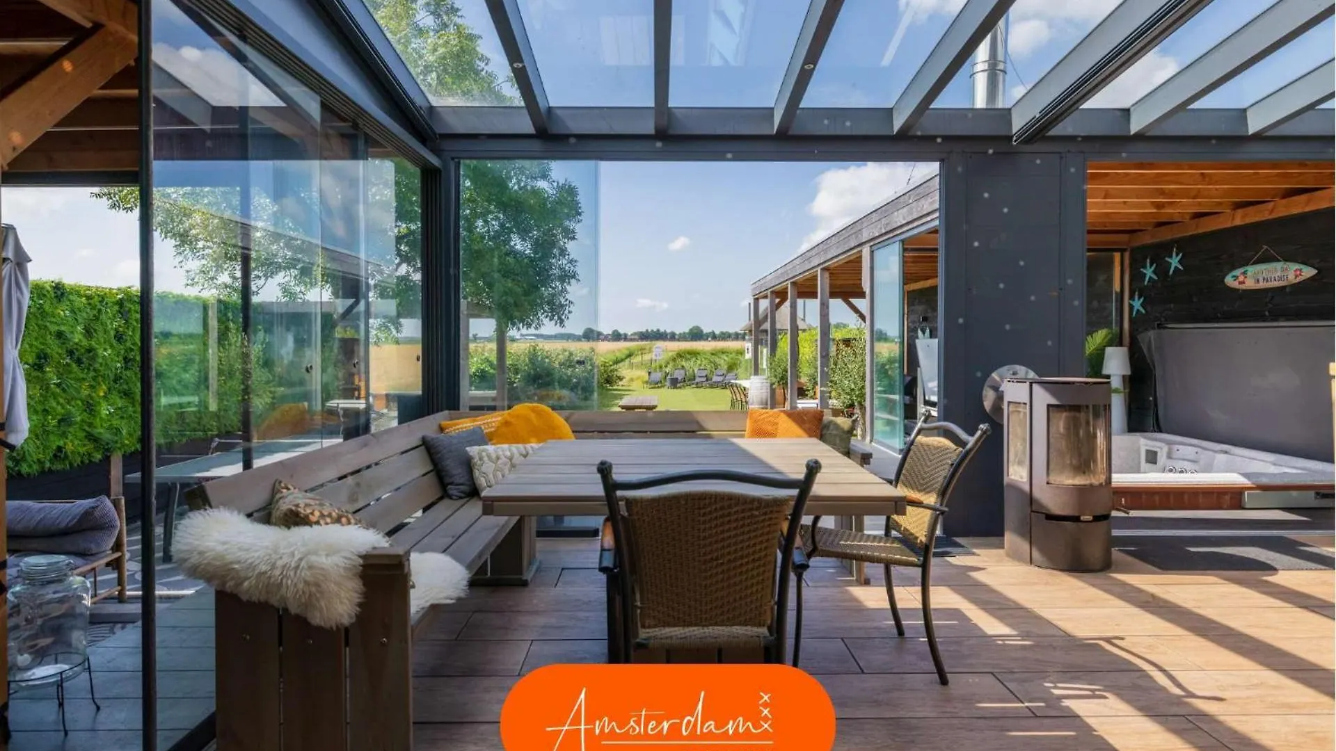 Amsterdam Group Stay - Jacuzzi, Sauna & Cinema Zwanenburg Holiday home